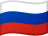Russisk rubel flag (RUB)